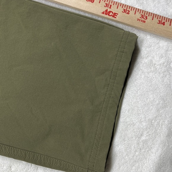 REI Sahara Stretch Convertible Pants Womens M Tall Army Green Cargo MSRP$99 - Picture 15 of 16